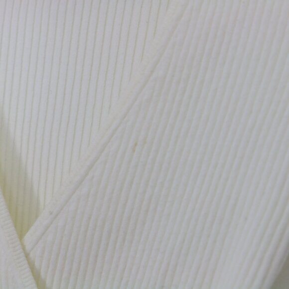 *Wilfred all tied up sweater Short-sleeve wrap white sweater - Picture 6 of 8